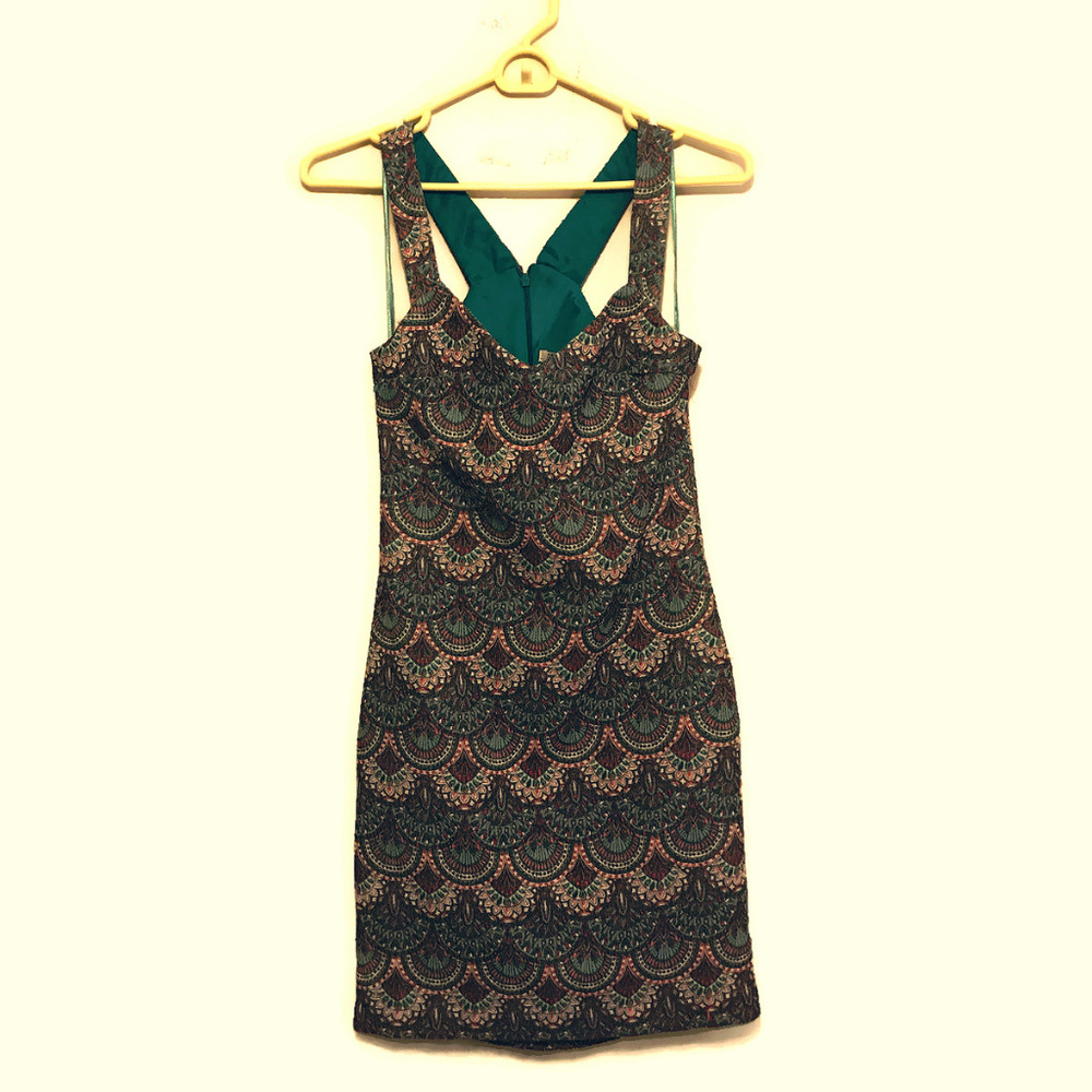 ZARA Ladies Trafaluc sz s multicolored dress